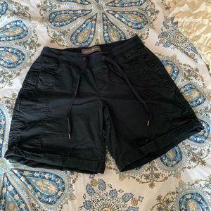 Black hiking shorts